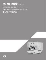 Siruba LKS-1900AN Instruction book