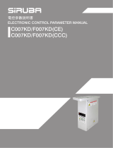 Siruba C007KD/F007KD Electric CE 取扱説明書