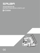 Siruba VC008A Instruction book
