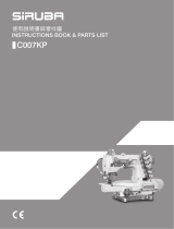 Siruba C007KP Instruction book