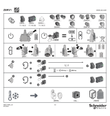 Schneider Electric ZBRV1 Visual feedback Instruction Sheet