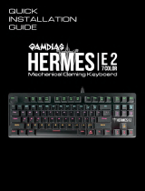 Gamdias HERMES E2 ユーザーマニュアル