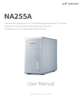 Netstor NA255A ユーザーマニュアル