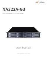 Netstor NA322A-G3 ユーザーマニュアル