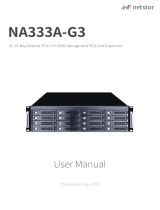 Netstor NA333A-G3 ユーザーマニュアル