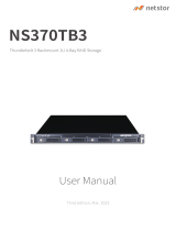 Netstor NS370TB3 ユーザーマニュアル