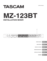 Tascam MZ-123BT 取扱説明書