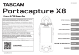 Tascam Portacapture X8 取扱説明書