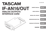 Tascam DA-6400 取扱説明書