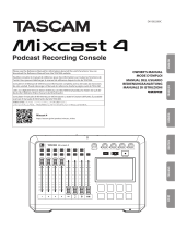 Tascam Mixcast 4 取扱説明書