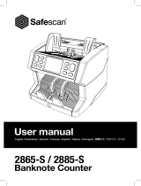 Safescan 2865-S / 2885-S インストールガイド