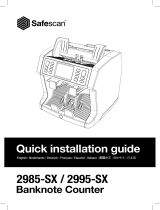 Safescan 2985-SX / 2995-SX インストールガイド