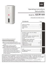KDK GCR14H 取扱説明書