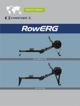 Concept2 Roeitoestel "RowErg" 取扱説明書