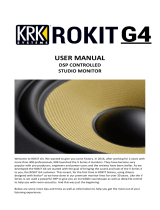 KRK ROKIT G4 ユーザーマニュアル