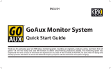 KRK Systems KRK GoAux 3 ユーザーマニュアル