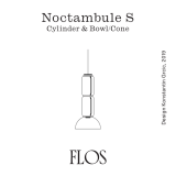 FLOS Noctambule Suspension 2 Low Cylinder Bowl インストールガイド