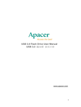 Apacer USB 3.0 隨身碟 取扱説明書
