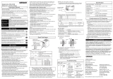 Omron GX-JC03/JC06 EtherCAT Junction Slave Instruction Sheet
