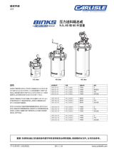 Carlisle Pressure Tank 取扱説明書