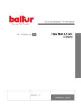 BALTUR TBG 1600 LX ME 50Hz  Use and Maintenance Manual