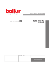 BALTUR TBML 2000 ME 50Hz  Use and Maintenance Manual