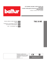 BALTUR TBG 35 ME 60Hz  Use and Maintenance Manual