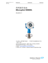 Endres+Hauser Micropilot NMR84 Short Instruction