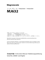 Magnescale MJ632* 取扱説明書