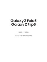 Samsung Galaxy Z Fold5 SCG22  取扱説明書