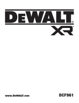DeWalt DCF961NT ユーザーマニュアル