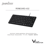 Perixx Periboard-432 Wireless Keyboard ユーザーマニュアル