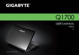 Gigabyte Q1700 取扱説明書