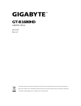 Gigabyte GT-B1680HD ユーザーマニュアル