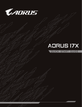 Gigabyte AORUS 17X (Intel 11th Gen) 取扱説明書