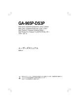 Gigabyte GA-965P-DS3P 取扱説明書