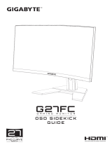 Gigabyte G27FC ユーザーガイド