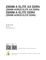 Gigabyte Z690M AORUS ELITE AX DDR4 取扱説明書