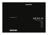 Gigabyte AERO 14 (i7-8750H) 取扱説明書