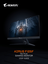 Gigabyte AORUS FI25F ユーザーガイド