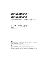 Gigabyte GV-N66256DP 取扱説明書