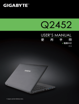 Gigabyte Q2452H 取扱説明書