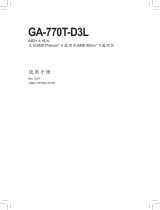 Gigabyte GA-770T-D3L 取扱説明書