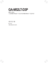 Gigabyte GA-M52LT-D3P 取扱説明書