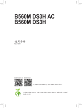 Gigabyte B560M DS3H AC 取扱説明書