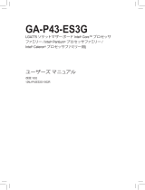 Gigabyte GA-P43-ES3G 取扱説明書