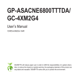 Gigabyte AORUS Gen4 AIC Adaptor 取扱説明書