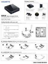 Gigabyte GB-BXI3-4010 取扱説明書