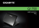 Gigabyte Q1700 取扱説明書