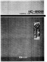 ICOM IC-202 取扱説明書